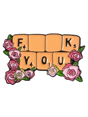Fk You Enamel Pin